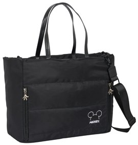 Τσάντα Mickey Mouse Clubhouse Teen Mood Μαύρο 40 x 31 x 17 cm Γεμισμένο