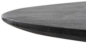 ΤΡΑΠΕΖΙ ΤΡΑΠΕΖΑΡΙΑΣ FRANTZ HM9457.12 ΜΑΣΙΦ MINDI ΞΥΛΟ ΣΕ ΜΑΥΡΟ Φ150x75Υεκ