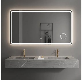 Καθρέπτης Μπάνιου LED IP44 Λευκό Eleganza 67-0680 Gloria-67-0680-Λευκό 67-0680