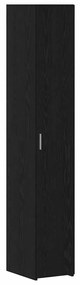 vidaXL Highboard Μαύρη δρυς 30 x 42.5 x 185 εκ Επεξεργασμένο ξύλο