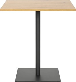 Τραπέζι Nerobian pakoworld mdf σε sonoma απόχρωση 70x70x75εκ