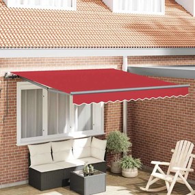 vidaXL Σκηνίτσα Αναδιπλούμενη Κόκκινο 300 x 250 εκ