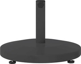 vidaXL Βάση ομπρέλας Σκούρο Γκρι 48 x 48 x 32 εκ.