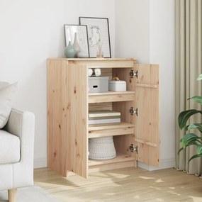 vidaXL Ντουλάπι 60 x 36 x 84 εκ. από Μασίφ Ξύλο Πεύκου