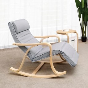 Κουνιστή Πολυθρόνα Relax (67x125x91) Songmics LYY41G