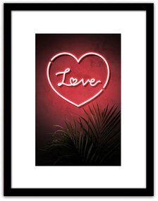 Πίνακας Σε Κορνίζα ArteLibre Πλαστικό 'Love' 35x45x1.8cm-14680068