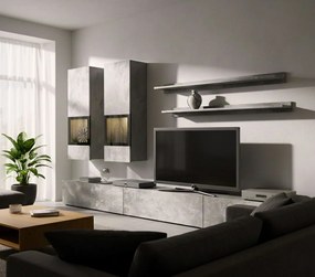 Σύνθετο σαλονιού Bristol-Γκρι