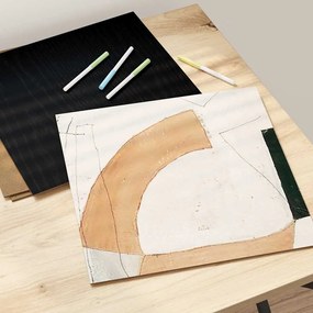 vidaXL Διακοσμητικά Πάνελ 50 pcs Μαύρη Οξυά 30 x 30 x 0.27 εκ.