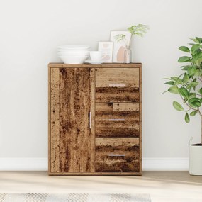 vidaXL Πλαϊνό γραφείο Παλιό ξύλο 60 x 31 x 70 εκ Επεξεργασμένο ξύλο