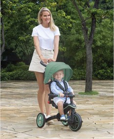 Globber Τρίκυκλο Trike Explorer Foldable 4in1 Olive