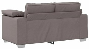 vidaXL Διθέσιος καναπές Taupe 160 cm ύφασμα