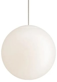 Κρεμαστό Φωτιστικό Οροφής 1xΕ27 Λευκό Φ25cm Sferis LL7125 Zafferano -LL7125-Λευκό LL7125