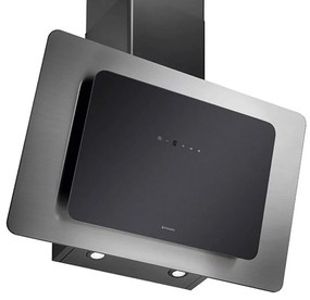 Απορροφητήρας Καμινάδα Vetrio 065039601 90cm Inox-Black Pyramis