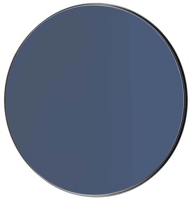 Καθρέπτης Τοίχου Britta 1431102 Φ80cm Black-Blue Mirrors &amp; More Μέταλλο,Γυαλί