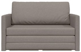 vidaXL Κρεβάτι καναπές Taupe 124 x 71 x 78 εκ ύφασμα