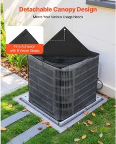 VEVOR 812 x 812 x 914 mm Air Conditioner Cover Dual Layer Detachable Canopy