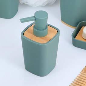 Δοχείο Κρεμοσάπουνου 380ml (7.5x7.5x15.5) T-D Rubber Green 62110144