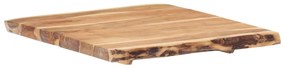 vidaXL Επιφάνεια Τραπεζιού 58 x (50-60) x 3,8 εκ. Μασίφ Ξύλο Ακακίας