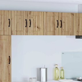 vidaXL Ντουλάπα Τοίχου LUCCA Artisan Δρυς 60 x 31 x 40 εκ
