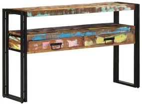 vidaXL Τραπέζι κονσόλας 120 x 33 x 75 εκ Μασίφ ανακυκλωμένο ξύλο