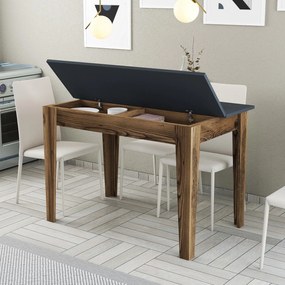 Kitchen Table Kiev 505 - Walnut, White Walnut
White