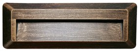 Απλίκα LED Εξωτερικού Χώρου Aca SLIM32NR Rust