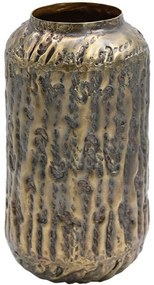 Βάζο Μεταλλικό 941-124-022 15x29cm Bronze Metal