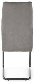 K444 chair color: grey DIOMMI V-CH-K/444-KR-POPIELATY