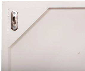 ΠΙΝΑΚΑΣ ΤΕΤΡΑΓΩΝΟΣ ΣΕΙΡΑ SANTORINI HM4508 MDF ΣΕ ΥΠΟΛΕΥΚΟ ΧΡΩΜΑ 80x4(πάχος)x80Υεκ.