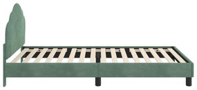 vidaXL Κρεβάτι Παιδικής Κρεβατοκάμαρας με Κεφαλάκι Θαλασσί 80 x 200 cm