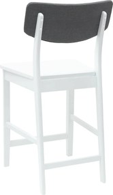 vidaXL Καρέκλες φαγητού 2 pcs Λευκό 48 x 49 x 95 εκ.