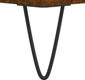 vidaXL Δισκοθήκη Καπνιστή Δρυς 121x38x48 εκ. από Επεξεργασμένο Ξύλο