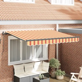 vidaXL Σκηνίτσα Αναδιπλούμενη Κίτρινο 350 x 200 cm ύφασμα