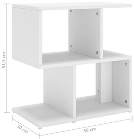 ΚΟΜΟΔΙΝΑ 2 ΤΕΜ. ΛΕΥΚΑ 50 X 30 X 51,5 ΕΚ. ΑΠΟ ΜΟΡΙΟΣΑΝΙΔΑ 806365