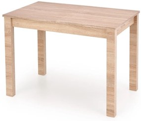 Τραπέζι Houston 1208, Sonoma οξιά, 75x60x100cm, 24 kg, Επιμήκυνση, Πλαστικοποιημένη μοριοσανίδα | Epipla1.gr
