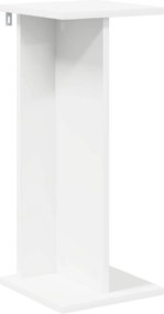 vidaXL Βάση φυτών Λευκός 25 x 25,5 x 60,5 εκ.