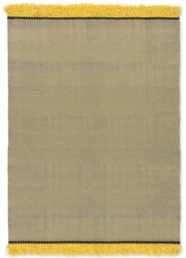 Χαλί Diagonio Grey-Yellow - 130x190