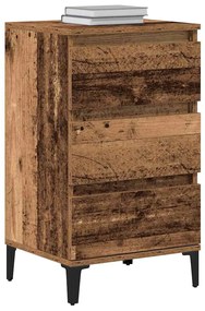 vidaXL Κομοδίνο Παλιό Ξύλο 40 x 35 x 70 εκ. Επεξεργασμένο ξύλο