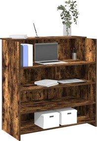 vidaXL Γραφείο υποδοχής 100x50x103,5 εκ. Επεξεργασμένο Ξύλο