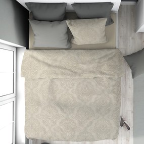 Σεντόνια Υπέρδιπλα (Σετ 220x240) Dimcol Άρτεμις 702 Beige