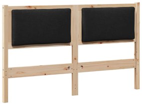 vidaXL Κεφαλάρι Άλλο Καφέ 140 cm Μασίφ ξύλο πεύκου