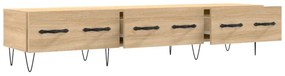 vidaXL Έπιπλο Τηλεόρασης Sonoma Δρυς 150x36x30 εκ. Επεξεργασμένο Ξύλο