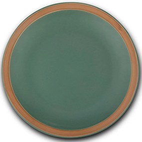 Πιάτο Ρηχό Athena 10-141-060 27cm Green Nava Πηλός