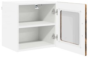 vidaXL Ντουλάπα Κουζίνας με ράφι 2 pcs Καπνιστό Δρύς 40 x 31 x 40 εκ.