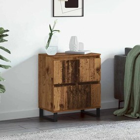 vidaXL Πλαϊνό γραφείο Καφέ 60 x 35 x 70 cm Επεξεργασμένο ξύλο