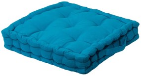 Μαξιλάρι Δαπέδου 40x40x8 581 19-Πετρόλ Viopros