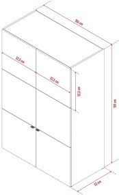 Ντουλάπα Young Users δίφυλλη