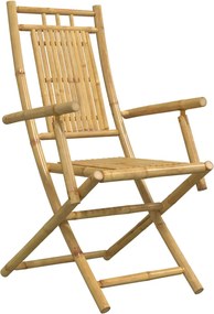 vidaXL Σετ Επίπλων Bistro 3 Τεμαχίων από Μπαμπού