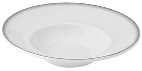 Πιάτο Ριζότου Πορσελάνης Pearl White Estia 24εκ. 07-15381