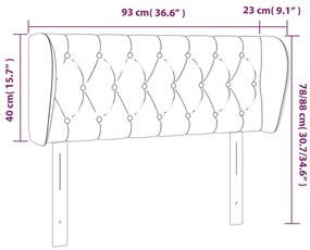 ΚΕΦΑΛΑΡΙ ΜΕ ΠΤΕΡΥΓΙΑ ΣΚΟΥΡΟ ΓΚΡΙ 93X23X78/88 ΕΚ. ΥΦΑΣΜΑΤΙΝΟ 3117463